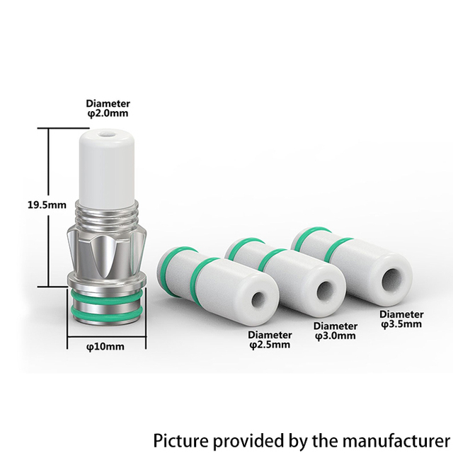 Authentic Ambition Mods Shield MTL DL RDL 510 Drip Tip Kit