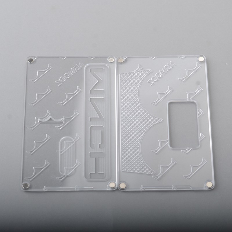 NS Modz Monarchy Square Front + Back Door Panel Plates for BB / Billet Box Vape Mod - Tawny, PC (2 PCS)