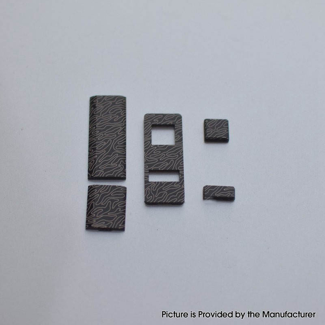 Authentic MK MODS Replacement Buttons + Plate Set for 5Avape PSYCHOMOD KBR-S Boro Mod 