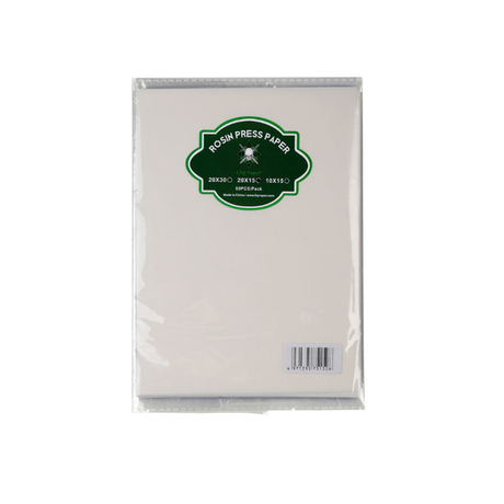 LTQ Vapor Rosin Press Paper – Non-Stick, Heat-Resistant Parchment Paper for Wax & Oil Extraction 50pcs/pack