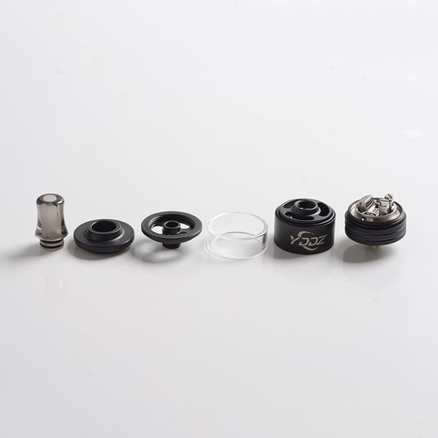 YDDZ T1 MTL RTA Rebuildable Tank Vape Atomizer, Stainless Steel, 2.0ml / 4.0ml, 22mm Diameter