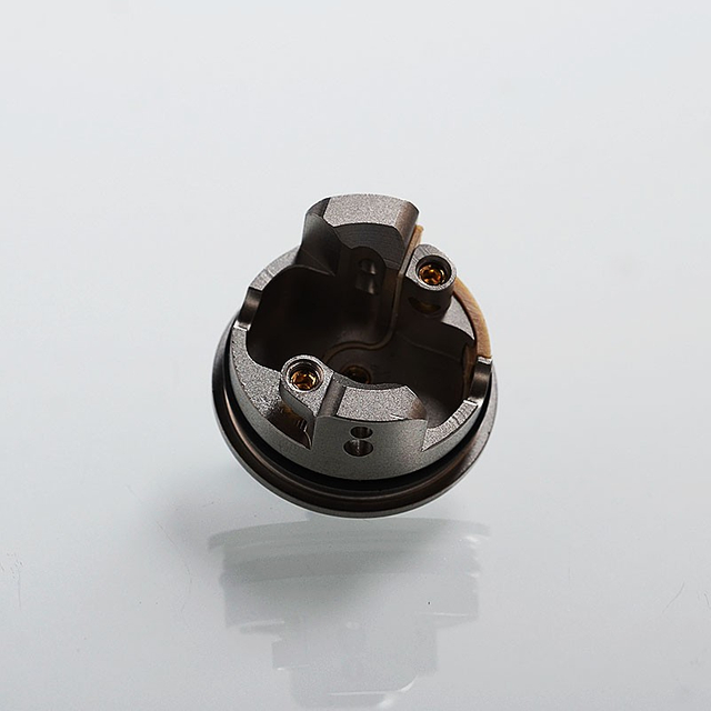 YFTK Haku Venna Style RDA Rebuildable Dripping Atomizer w/ BF Pin - Silver, 316 Stainless Steel, 22mm Diameter