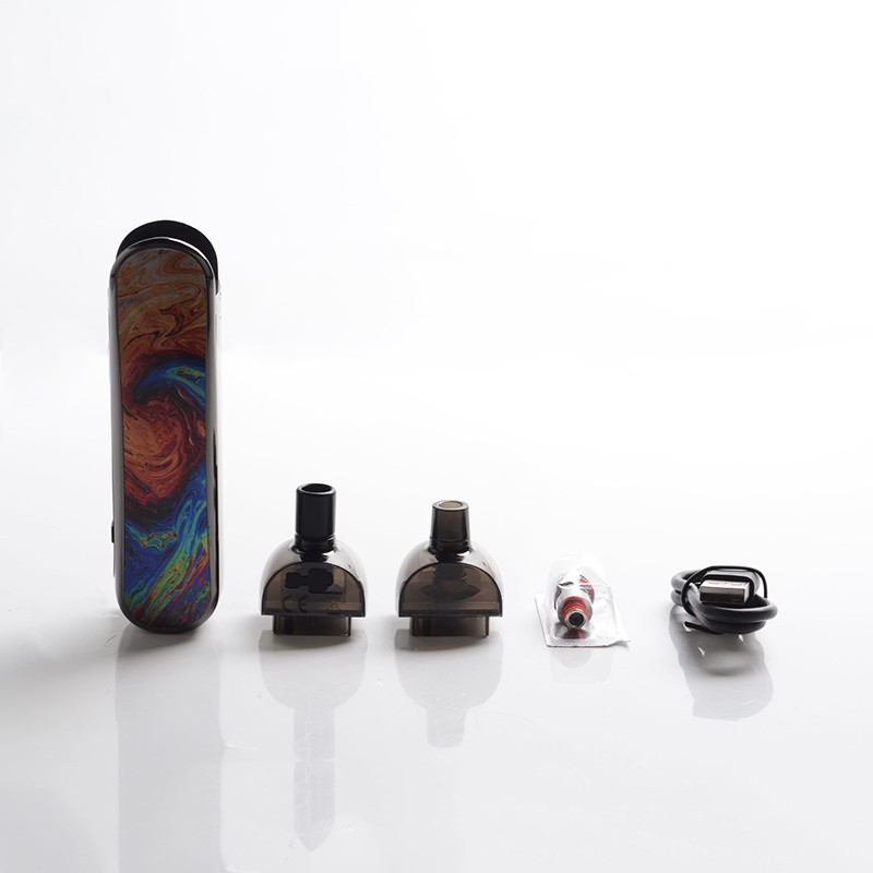 Asmodus Dachi 2-in-1 80W VW Mod Pod System Vape Starter Kit, 5~80W, 1 x18650, 4ml, 0.15/0.5/1.2ohm