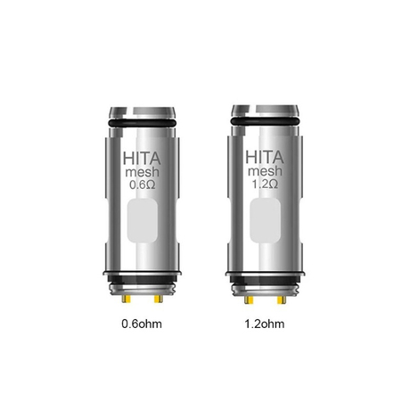 Asvape Hita 30W Kit / Hita Ink Kit Replacement Mesh Coil Head - Silver, 1.2ohm (5 PCS)