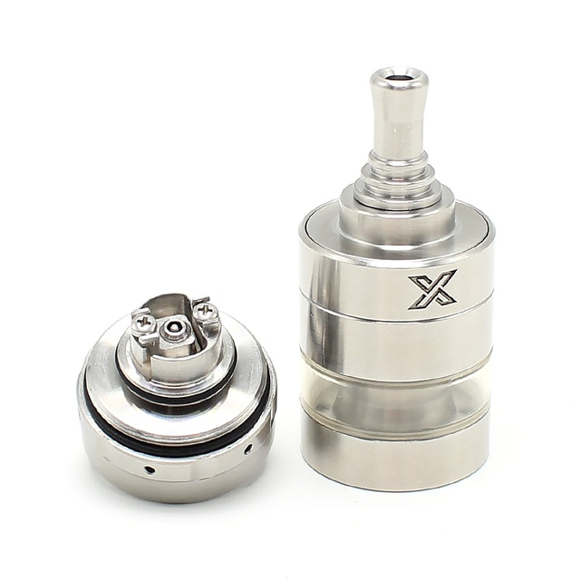 SXK KF X MTL RTA Rebuildable Tank Vape Atomizer 316SS, 4ml, 24mm Diameter