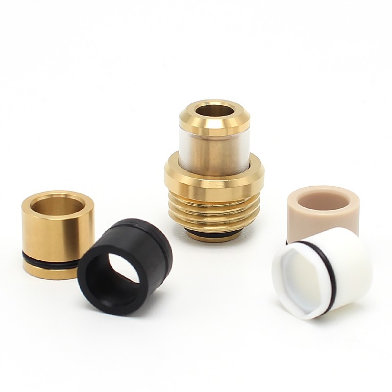 SXK Hussar Vapes Modular DT DT Drip Tip Set para BXR / BB / Billet Mod 1 X BB Conector, 5 x boquilla