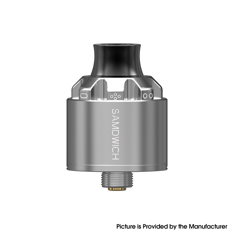 Authentic Dovpo The Samdwich RDA Rebuildable Dripping Vape Atomizer BF Pin, 22mm Diameter