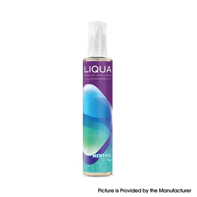 Authentic 70ml LIQUA Menthol E-Liquid (50PG/50VG)