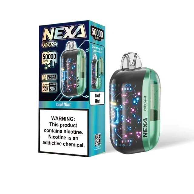 Nexa Ultra 50K Puffs Disposable Vape – 800mAh, 20ml, 5% Nicotine