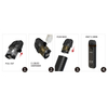 SMOK Tech SMOK Novo 4 25W POD System Vape kit inicial, 5 ~ 25W, 800mAh, 2,0ml de cartucho de pod, 0,8ohm