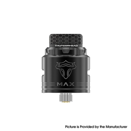 Authentic ThunderHead Creations THC Tauren MAX RDA Rebuildable Dripping Vape Atomizer w/ BF Pin 25mm Diameter