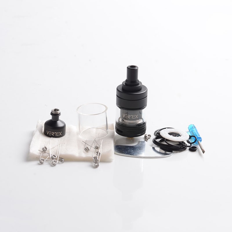 Hellvape Vertex MTL RTA Rebuildable Tank Vape Atomizer, 2.0ml / 3.5ml, 22mm  Diameter - Buy MTL RTA, Vertex MTL RTA, Glass Tank Tube Product on  shareAvape