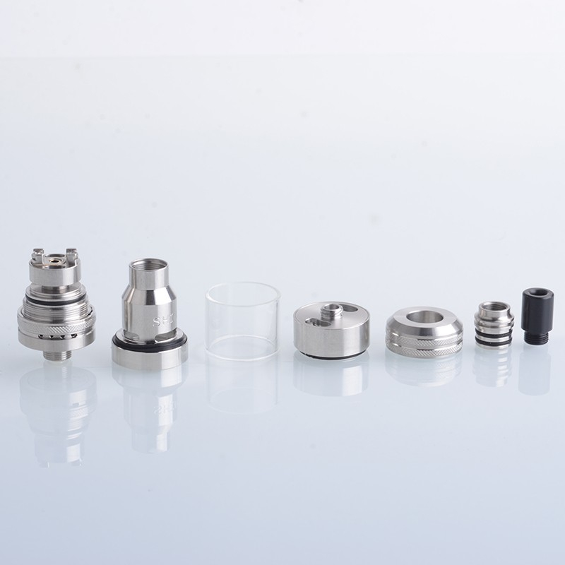 本物の清水18mm mtlタンクVapeアトマイザー2.4ml、0.7ohm、直径18mm