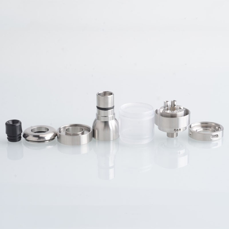 Cloud 2 MTL RTA Rebuildable Tank Vape Atomizer 316SS + PC, 3.5ml, 22mm Diameter