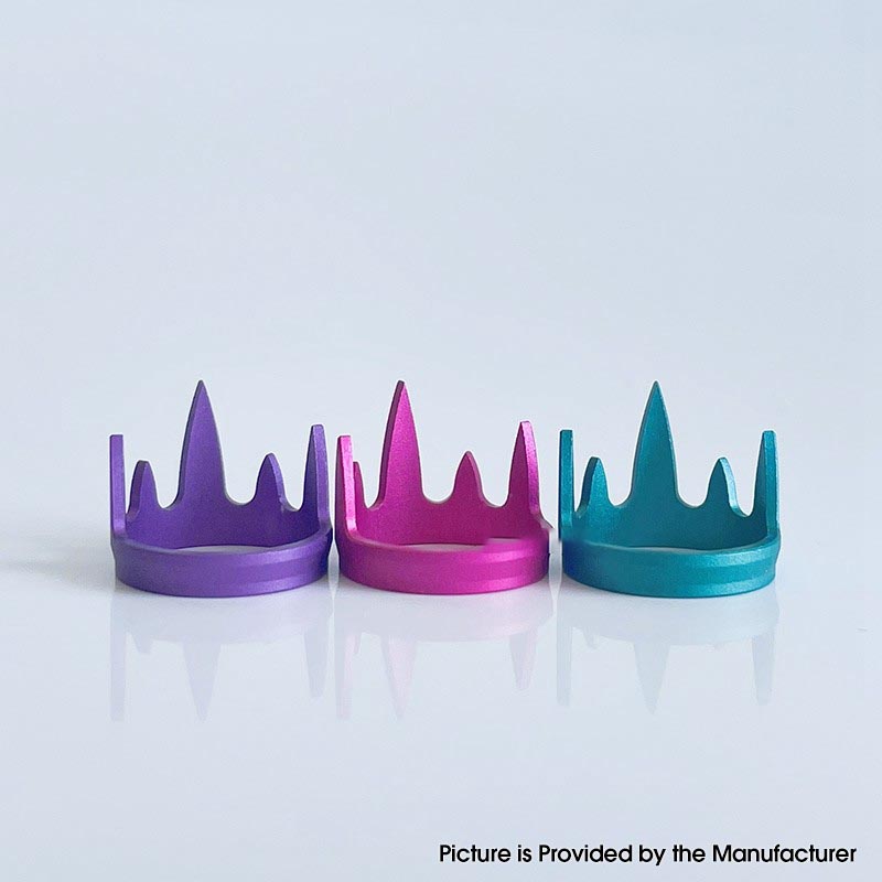 Rekavape Decorative Crown Ring Set pour Monarchy Mobb Series Style RBA (3 PCS)
