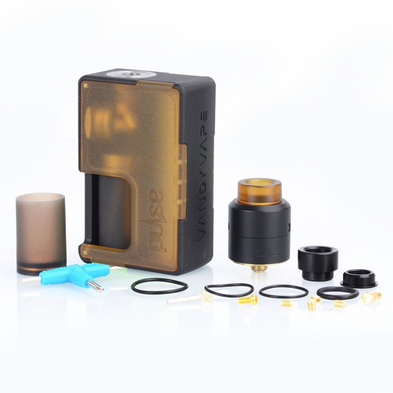 Authentic Vandy Vape Pulse BF Squonk Box Mod + Pulse 24 BF RDA Kit 8ml, 1 x  18650 / 20700, 24mm Diameter - Buy Vandy Vape Pulse BF Squonk Box Mod,  Vandy Vap Squonk mod Product on shareAvape