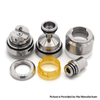 Ulton St Edge Style RTA再構築可能Vape Atomizer w /Air Pins 2.0ml、1.2mm /3mm /mtl 0.8 /1 /1.5 /dl 1.8 /2 /2 /2.5、22mm