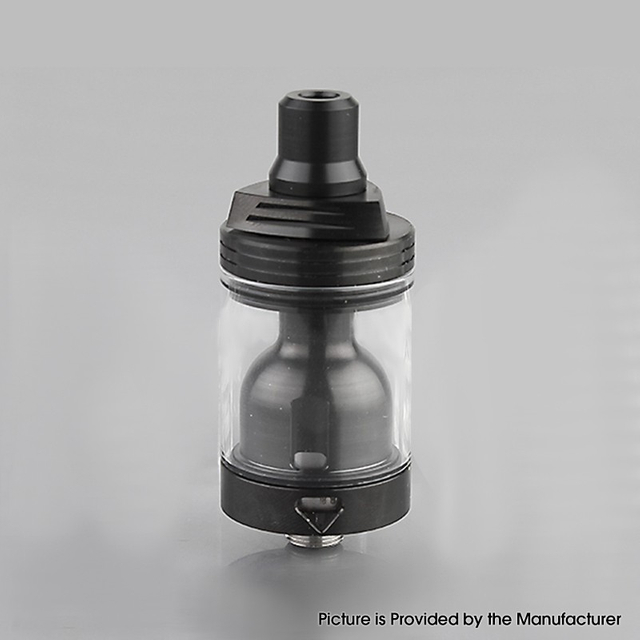 Skyline R Style RTA Rebuildable Tank Atomizer w/ RDL Airdisks - Black, 3.2ml, 2mm / 1.5 x 3mm / 1.5 x 3.9mm /2 x 3.9mm, 22mm Dia