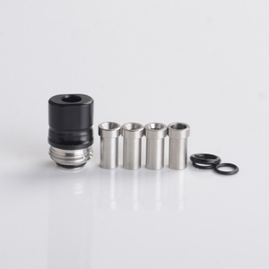 Mission Tips Whistle V2 Style Drip Tip W/ Airflow Bores for BB / Billet Box Mod Kit POM 4.6 /4.5 /3.5 /2.5 /1.5mm