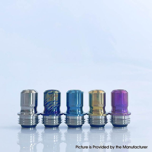 Rekavape Mission Boro Tips V2 ARC Drip Tip for BB / Billet Boro Mod Titanium + Stainless Steel