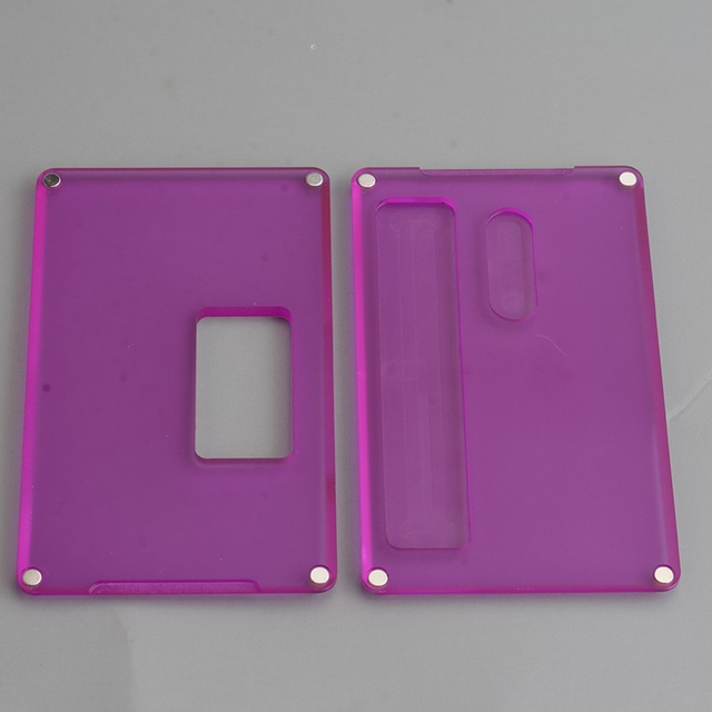 Replacement Front + Back Cover Panel Plate for DNA 60W / 70W BB Vape Box Mod Acrylic