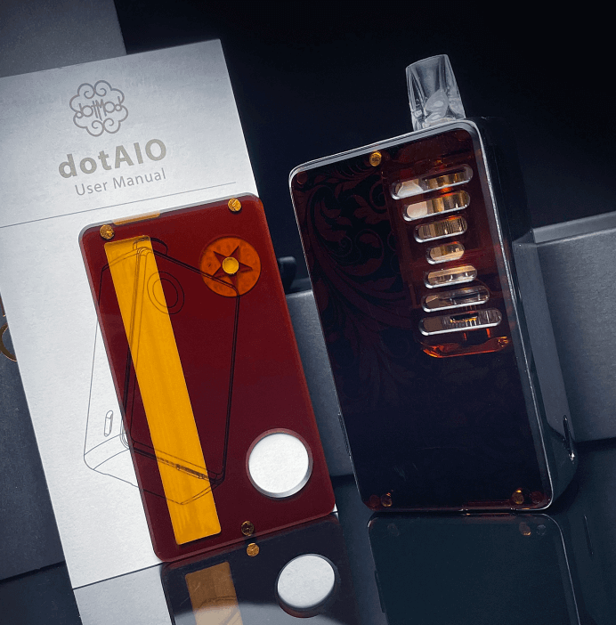 Front + Back Door Panel Plates + Inner Door for dotMod dotAIO Vape Pod System Acrylic (3 PCS) 8