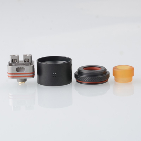 Authentic Timesvape Honor RDA Rebuildable Dripping Vape Atomizer  Stainless Steel + PEI, BF Pin, 24mm