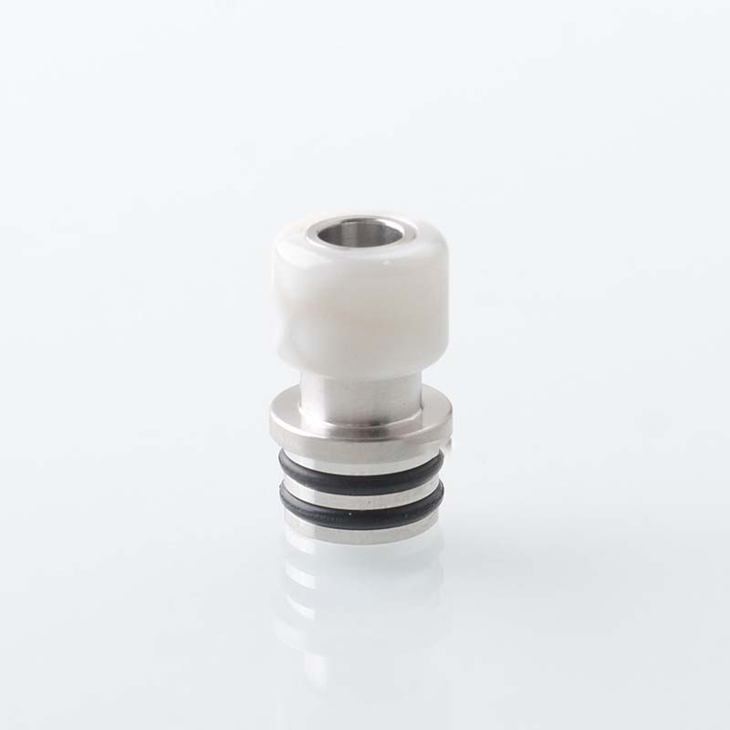 510 Drip Tip - Stainless Steel + Resin for RDA RTA RDTA Atomizer