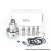 SXK Monarchy Ost Old School Style MTL/DL Base for Ost Old School MTL / DL RTA Atomizer - Silver, Air Pin 