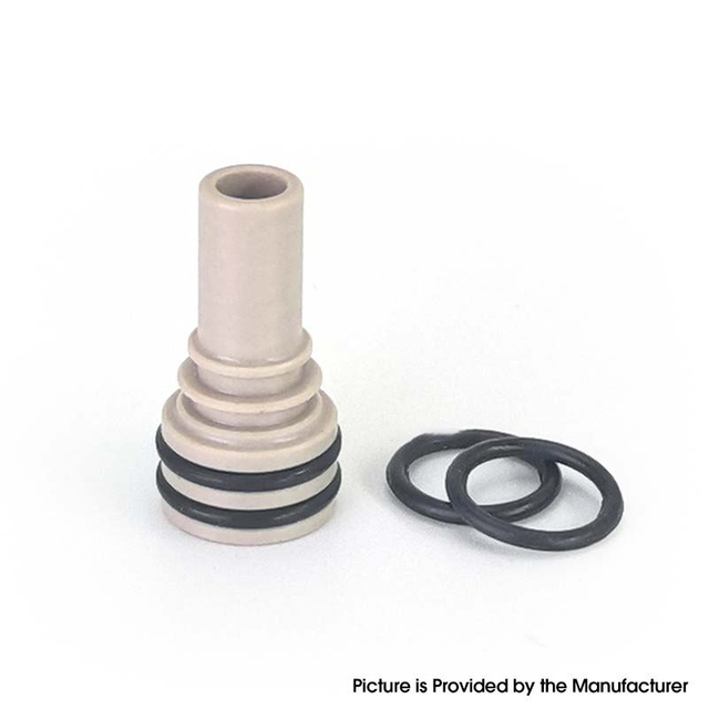 SXK 510君主制のドリップチップOST Old School MTL / DL RTA Atomizer -Beige、Peek