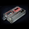 SXK BB Style 70W All-in-One VW TC Varialbe Box Mod Kit w/ USB Port - Transparent Acrylic, 1~70W, 1 x 18650