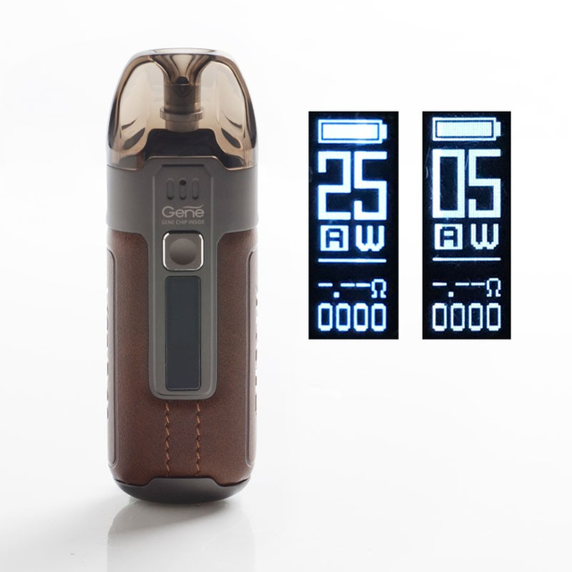 Authentic VOOPOO Argus Air 25W 900mAh VW Variable Wattage Pod System Vape Starter Kit - Vintage Brown, 5~25W, 3.8ml
