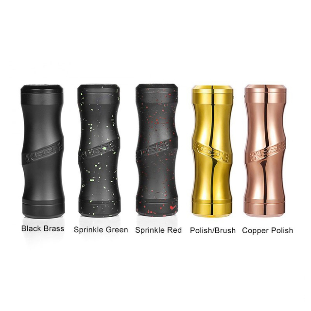 Autêntico Timesvape Keen Hybrid Mechanical Mech Mod - polimento de cobre, cobre, 1 x 18650 /20700 /21700