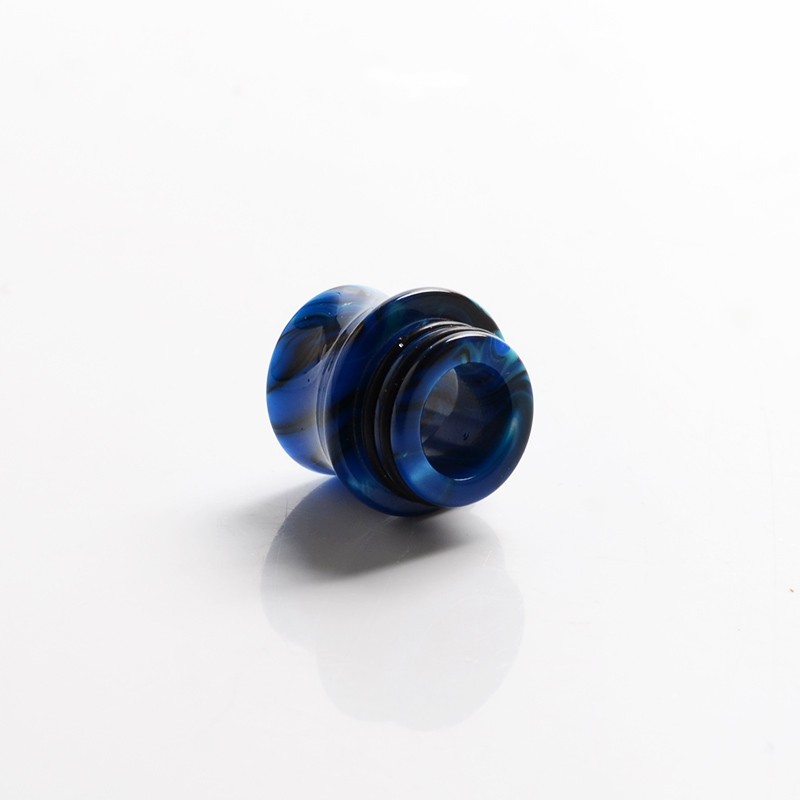 Authentic VapeSoon DT404 810 Drip Tip for SMOK TFV8 / TFV12 Tank / Kennedy / Reload RDA / RTA Vape Atomizer - Blue, Resin, 15mm
