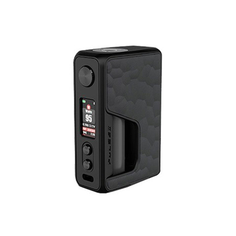 Authentic Vandy Vape Pulse V2 II 95W TC VW BF Squonk Squeeze Vape Box Mod - G10 Obsidian Black, 5~95W, 1 x 18650 / 20700 / 21700