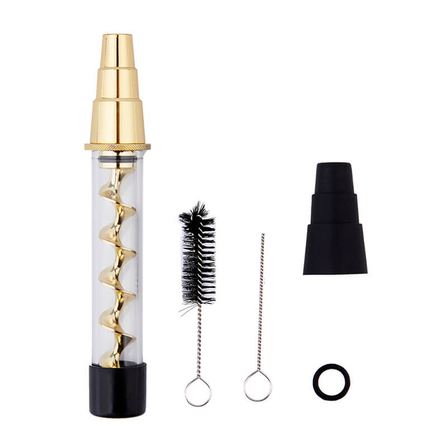  Dry Herbal Vaporizer V12 Plus Twisty Blunt vaporizer,smoking pipe - Black Color