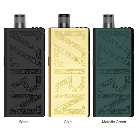 Authentic Uwell Valyrian 25W 1250mAh Pod System Vape Starter Kit - Gold, 3.0ml, 1.0ohm MTL / 0.6ohm DL