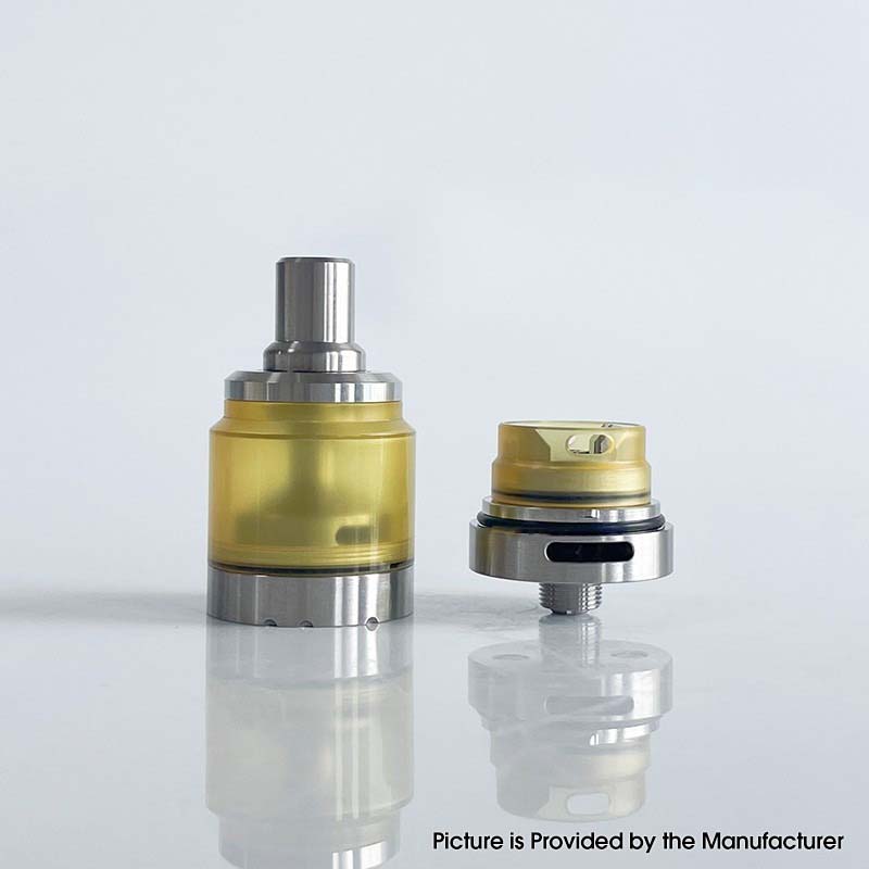 Steam Tuners Edge Style MTL / DL RTA – 22mm Rebuildable Tank, 2.8ml, 0.8–3.0mm Airflow Pins