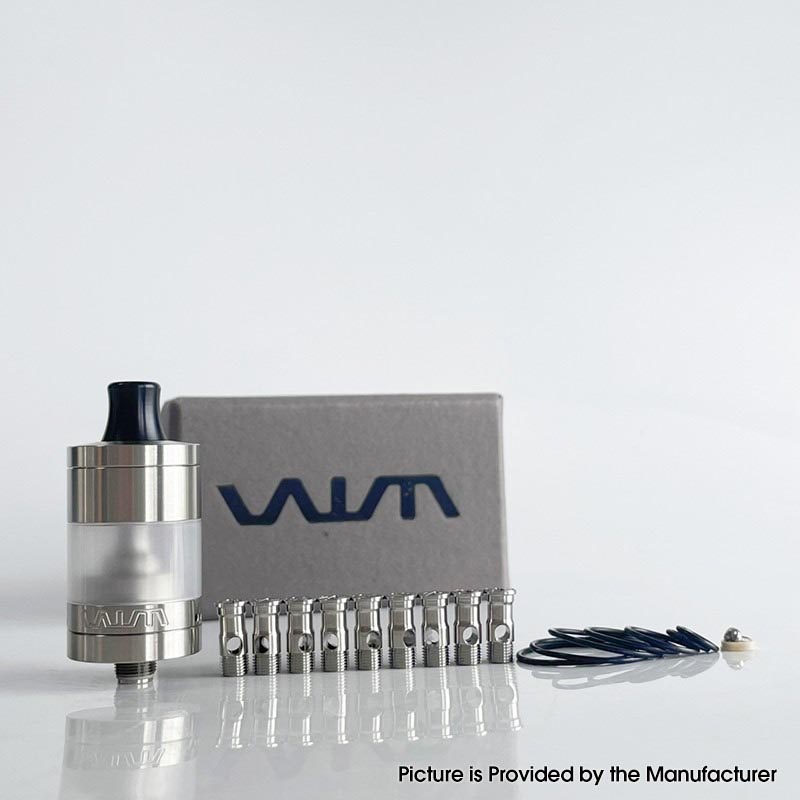 Rekavape VWM Intensa Style RTA Atomizer – 316SS + PCTG, 5.2ml, 22mm, 10 Air Pins