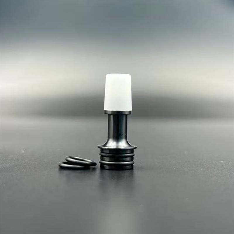 510 Drip Tip Stainless Steel Base + PEI / POM / PEEK Mouthpiece for RTA / RDA Atomizers