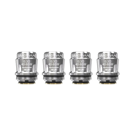 Authentic Vandy Vape Replacement Mesh Coil Head for Jackaroo Tank / Jackaroo Kit - 0.3 Ohm (40~60W) (4 PCS)