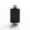 Authentic YDDZ A1 510 Thread Adapter Connector for dotMod dotAIO Pod System Vape Kit - Black + Silver, POM + Stainless Steel