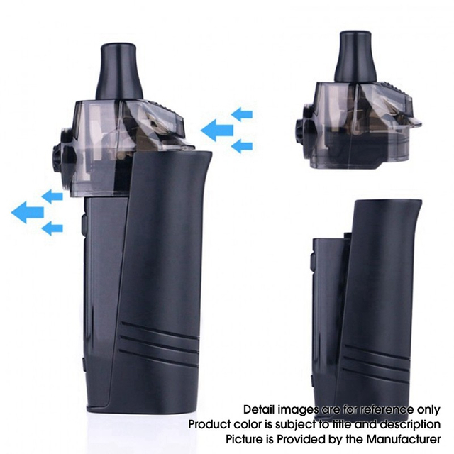 Authentic VapX Geyser S 50W Pod System Vape Mod Kit, 1500mAh, 3.2ml, 0.25ohm