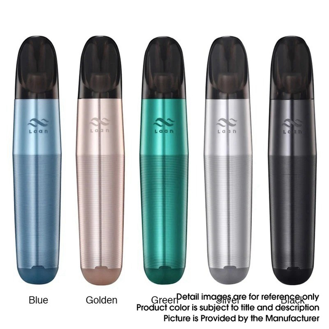 Authentic Shanlaan Laan Ripple Pod System Vape Starter Kit, 500mAh, 1.4ml, 1.0ohm