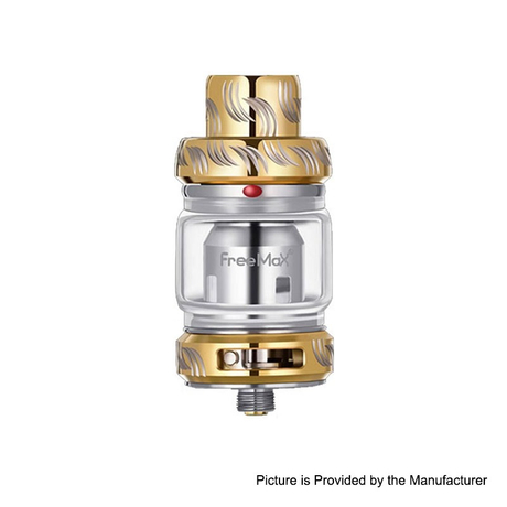 Authentic Freemax Mesh Pro Sub-Ohm Tank Clearomizer, SS + Glass, 5 / 6ml, 25mm Diameter