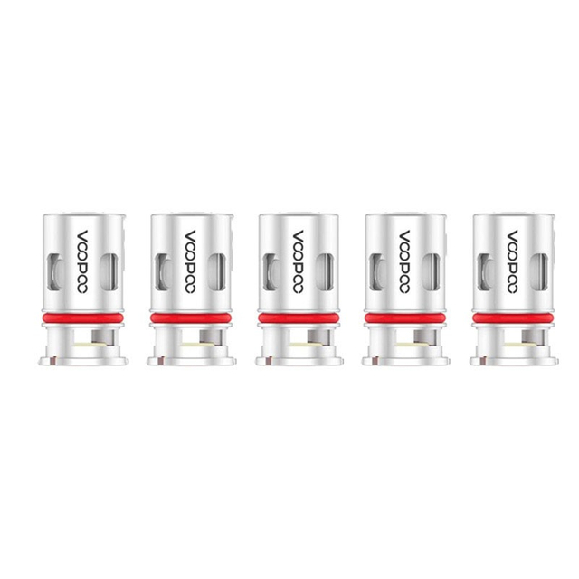 Authentic Voopoo PnP-VM3 Half-DL Single Mesh Coil for Voopoo VINCI/VINCI R/VINCI X Pod Kit - Silver, 0.45ohm (25~35W) (5 PCS)
