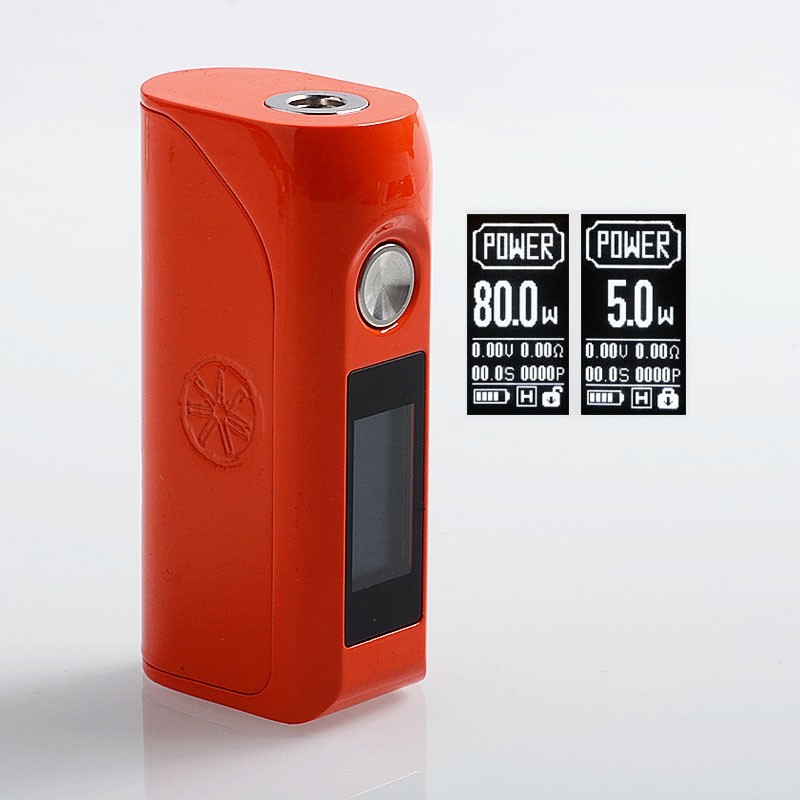 Authentic Asmodus Colossal 80W TC VW Variable Wattage Vape Box Mod,18650