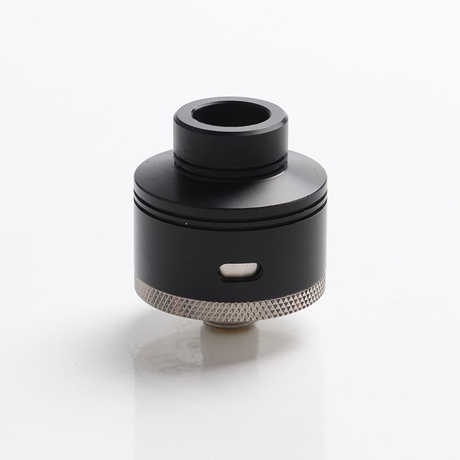 Authentic Gas Mods G.R.1 GR1 S RDA Rebuildable Dripping Vape Atomizer w/ BF Pin, SS + PMMA, 22mm Diameter