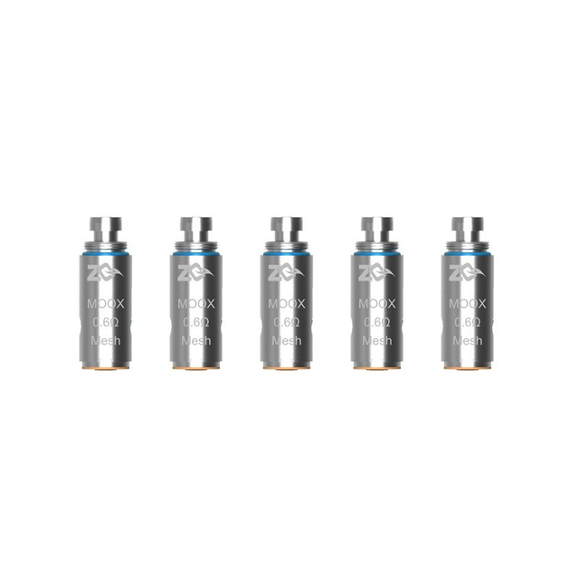Аутентичная замена системы ZQ Moox POD Mesh Coil Head - 0,6oM, DL Vaping (5 шт.