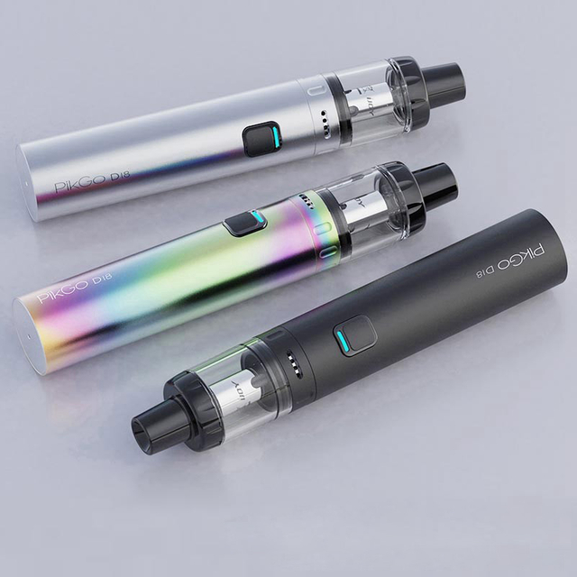 Authentic IJOY PikGo D18 Pod Mod Vape AIO Starter Kit, 1000mAh, 2.0ml, 0.6ohm / 1.0ohm